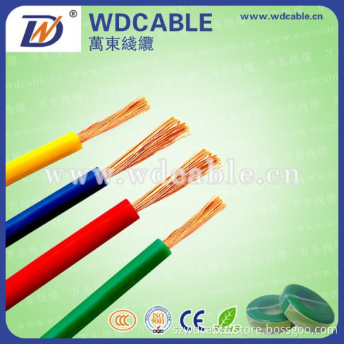 One / Single Core Stranded BVR Flexible Power Cable